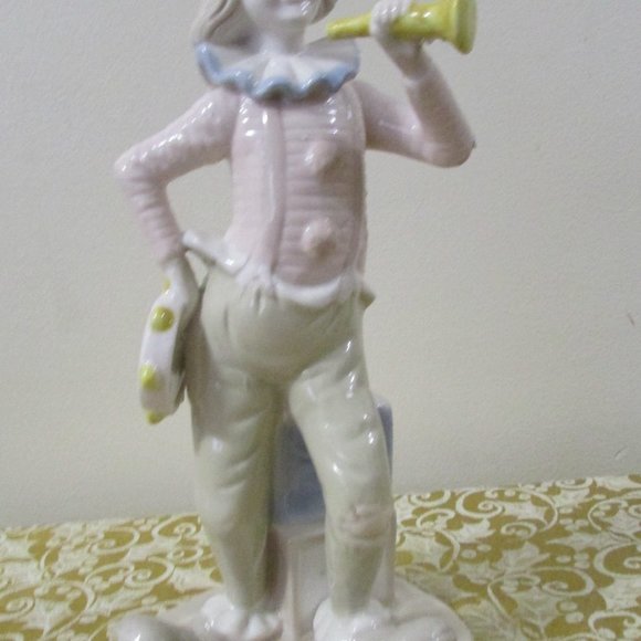 Vintage Paul Sebastian 12" Cerami Porcelain Clown Figurine Excellent new - Picture 11 of 12